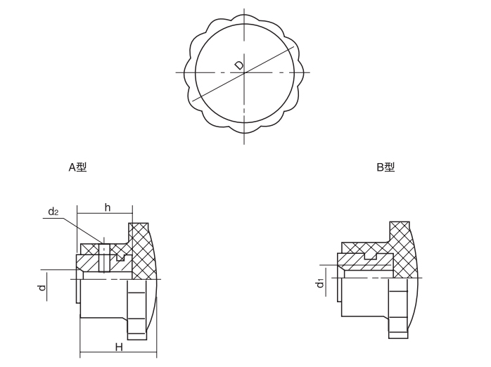 HY8314.2壓花把手結(jié)構(gòu)圖